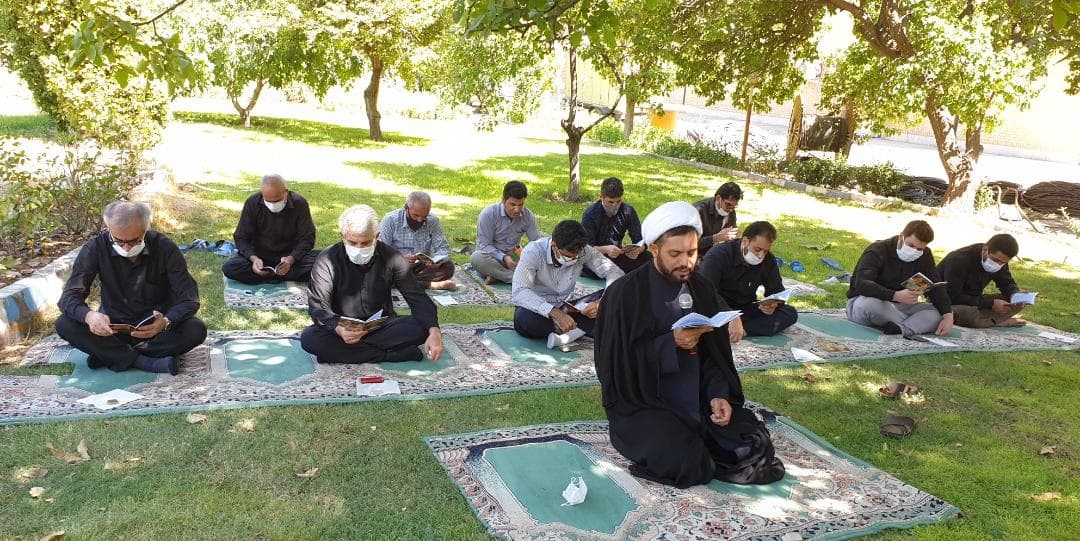 برگزاری مراسم عزاداری در ارتباطات زیرساخت استان کرمانشاه