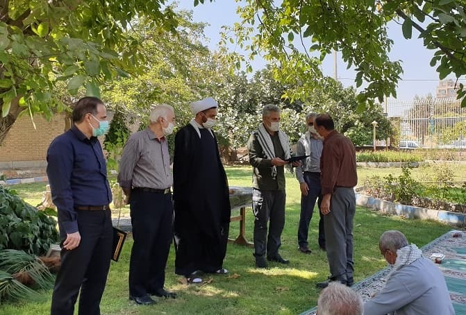 مراسم تجلیل از رزمندگان هشت سال دفاع مقدس در ارتباطات زیرساخت استان کرمانشاه برگزار شد
