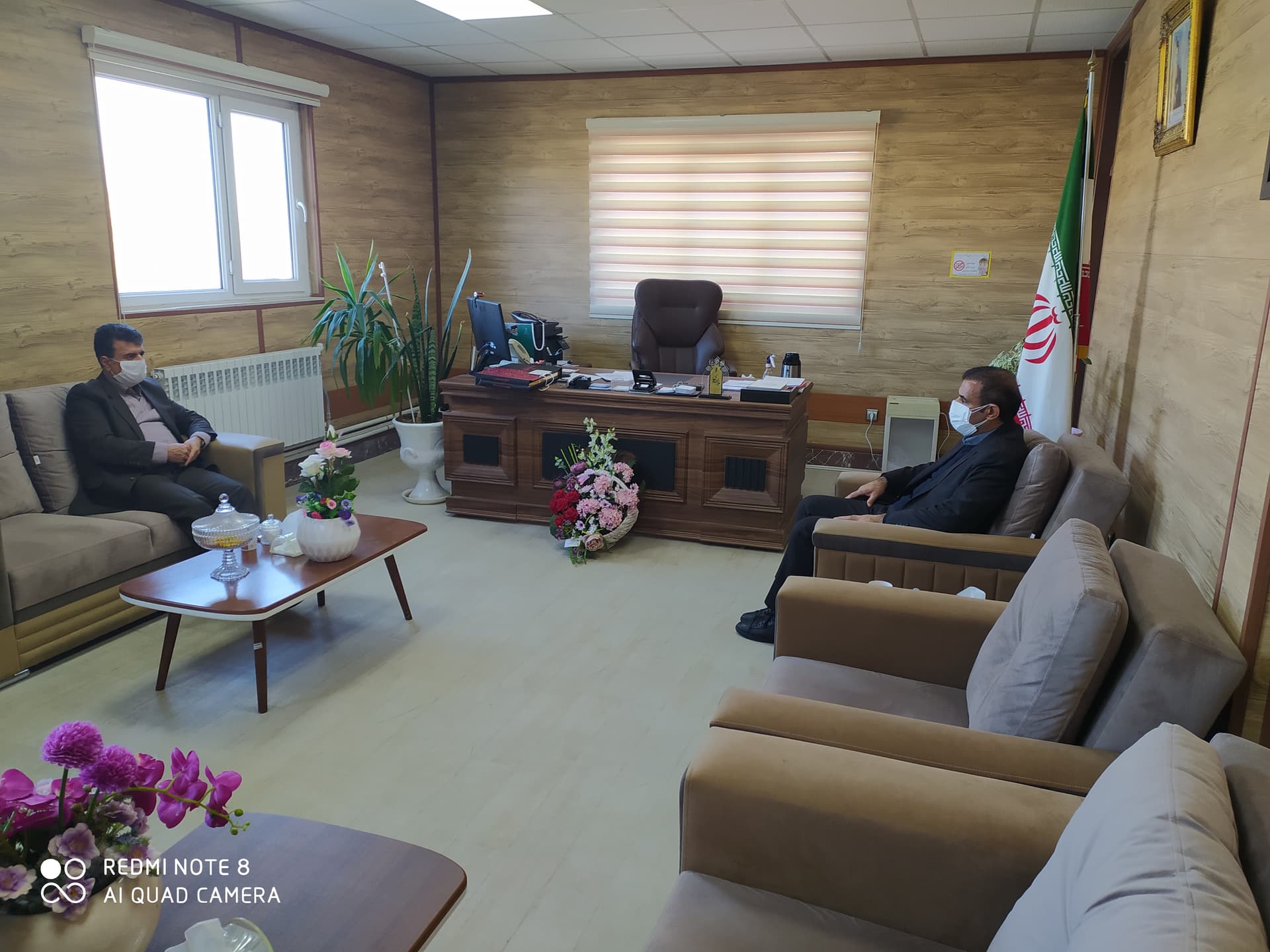 مدیرارتباطات زیر ساخت استان استان اردبیل با فرماندار شهرستان نیر دیدار کرد مدیرارتباطات زیر ساخت استان استان اردبیل با فرماندار شهرستان نیر دیدار کرد