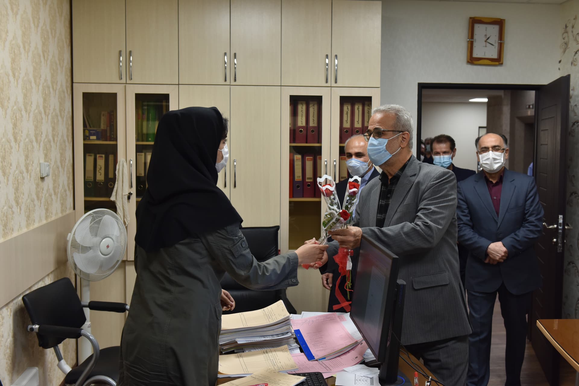 تجلیل از حسابداران شرکت ارتباطات زیرساخت