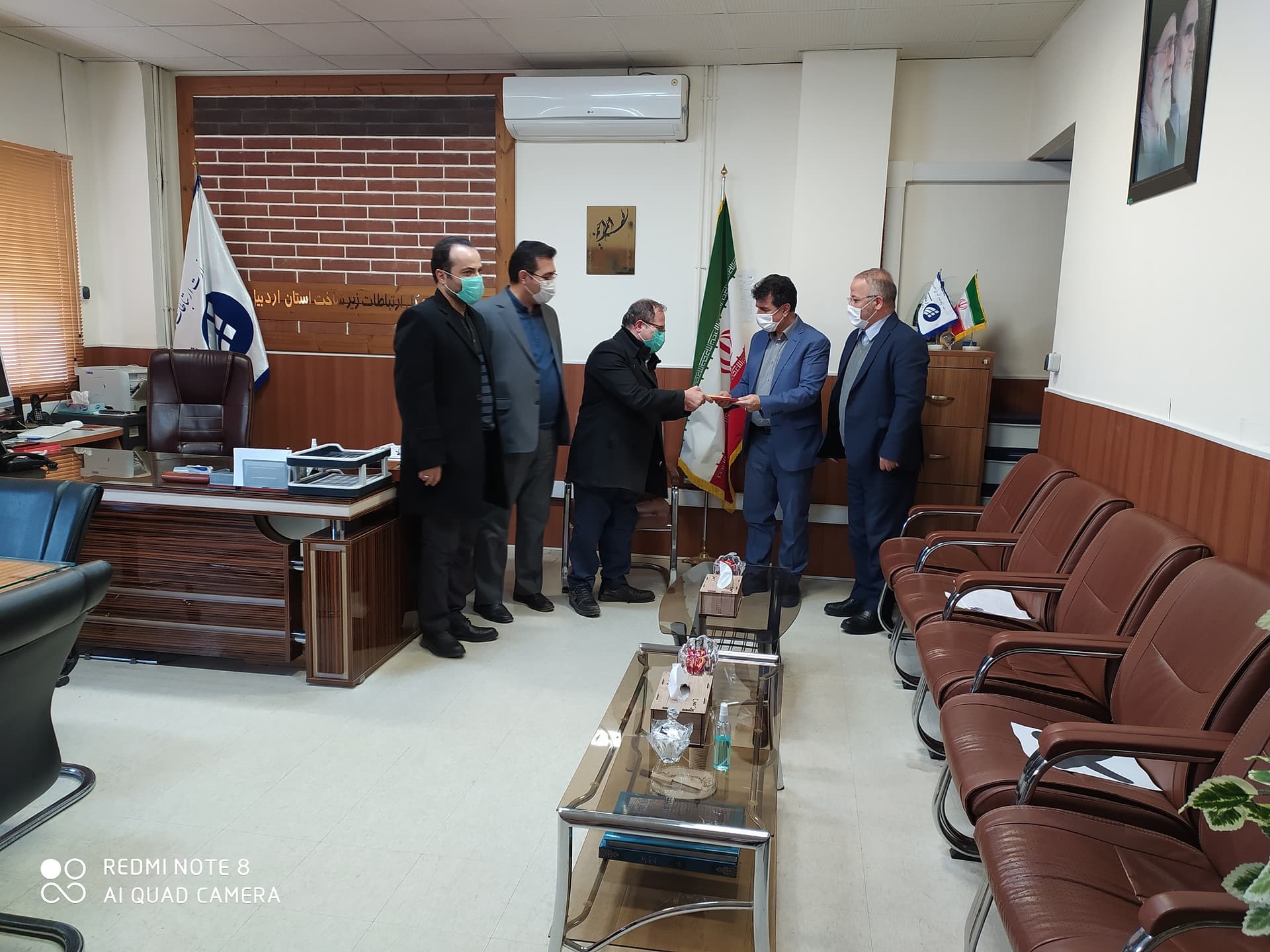 از کارمند معلول شاغل در ارتباطات زیرساخت استان اردبیل تجلیل شد
