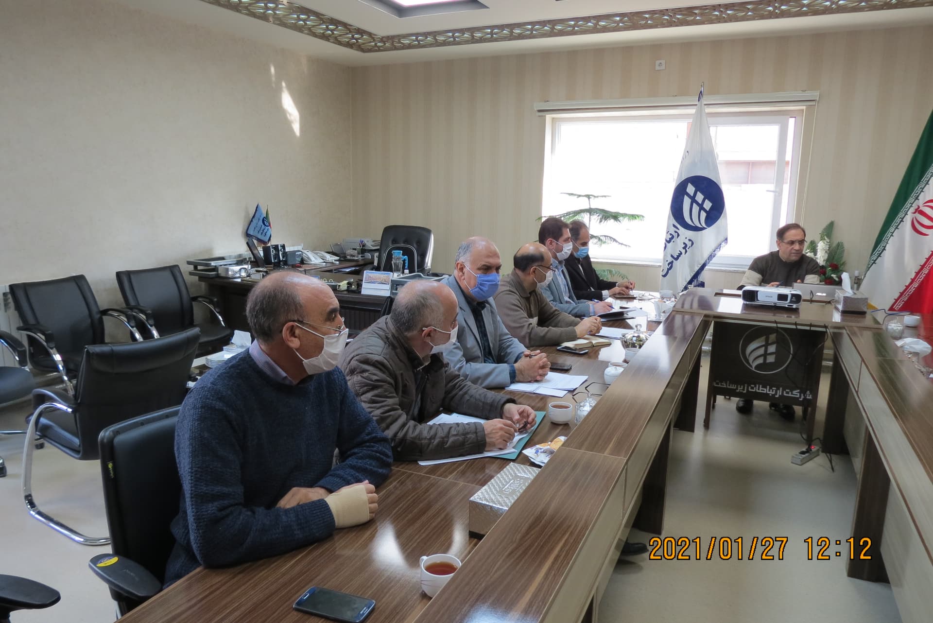نشست مشترک مدیران ارتباطات زیرساخت استان  آذربایجان غربی و مخابرات استان