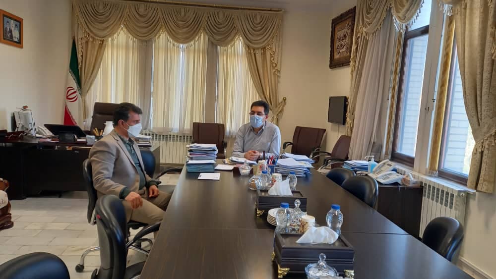 دیدار مدیر ارتباطات زیرساخت استان اردبیل با معاون هماهنگی امور عمرانی استانداری دیدار مدیر ارتباطات زیرساخت استان اردبیل با معاون هماهنگی امور عمرانی استانداری
