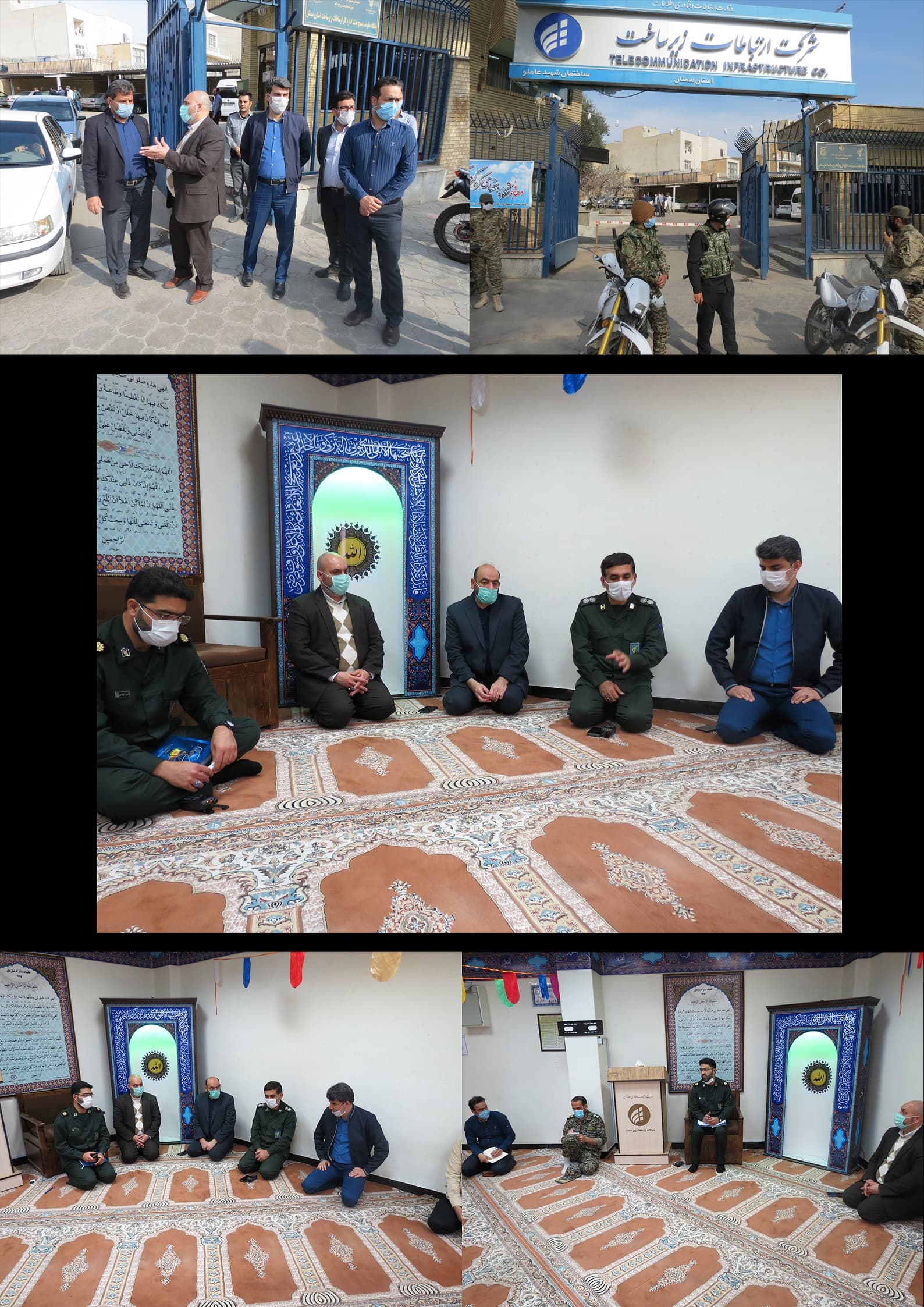 برگزاری مانور و آموزش حفاظتی ​در استان سمنان
