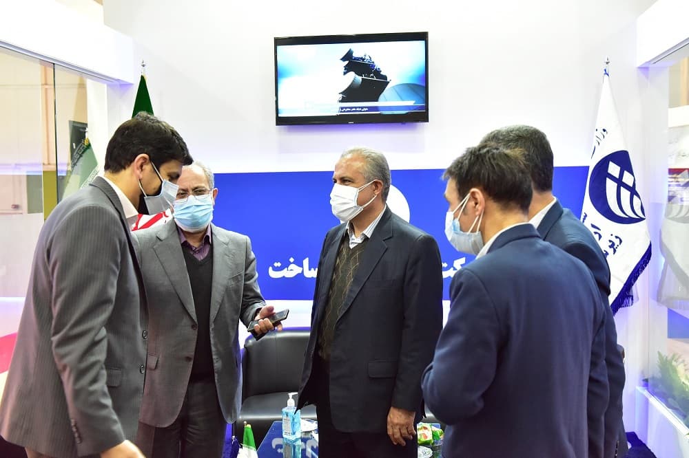بازدید مدیران ارشد وزارت ارتباطات و سازمان های تابعه از غرفه شرکت ارتباطات زیرساخت