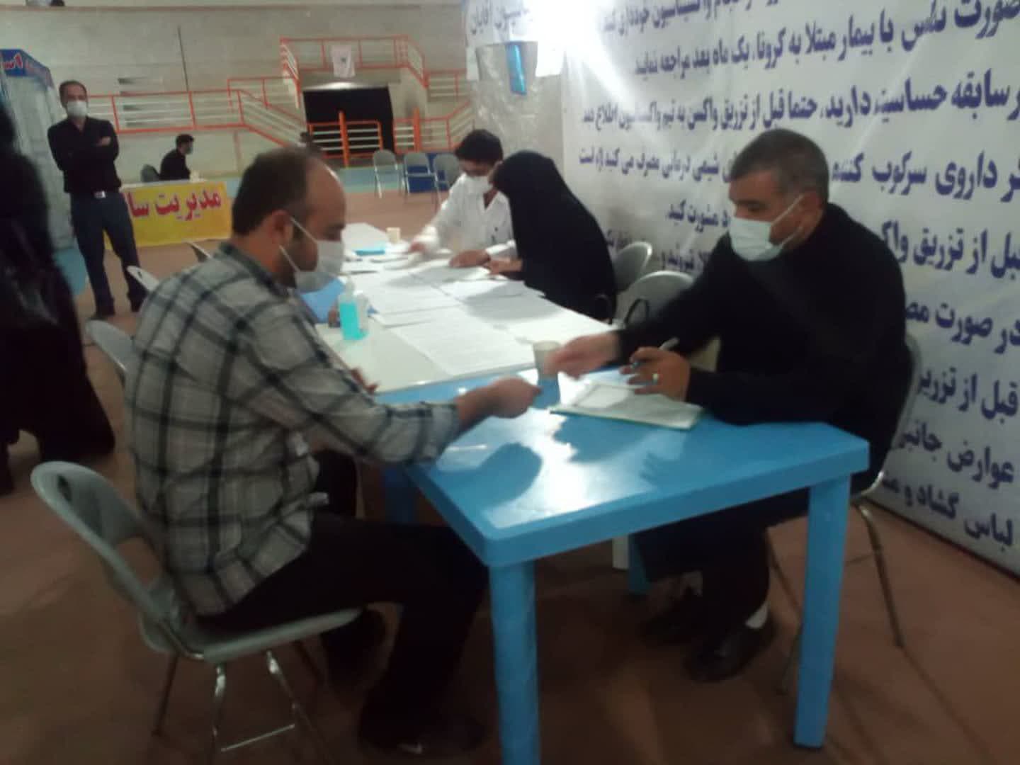 واکسیناسیون خانواده مدیریت ارتباطات زیرساخت استان قم انجام شد واکسیناسیون خانواده مدیریت ارتباطات زیرساخت استان قم انجام شد