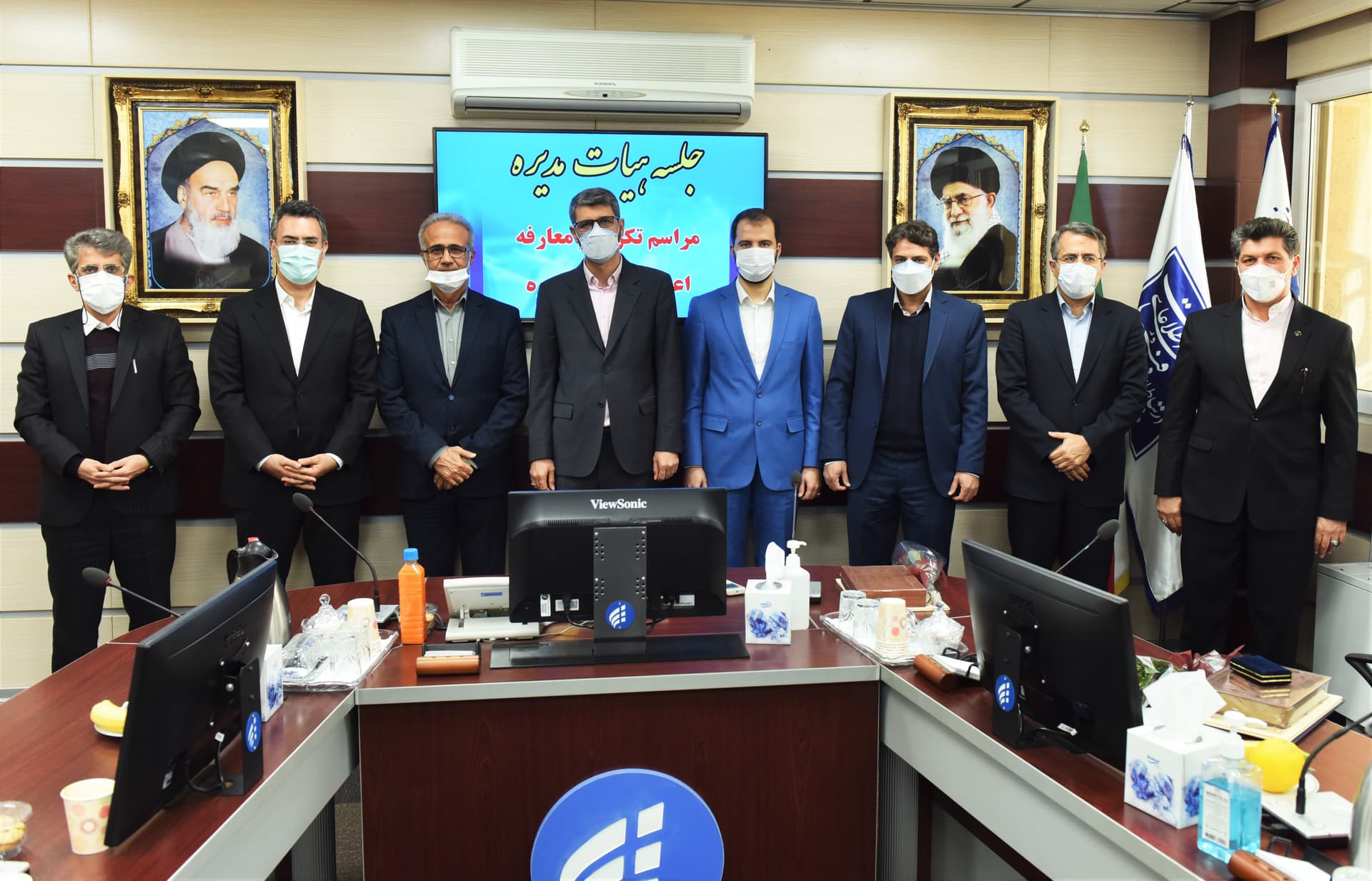 مراسم تکریم و معارفه اعضای هیات مدیره شرکت ارتباطات زیرساخت برگزار شد.