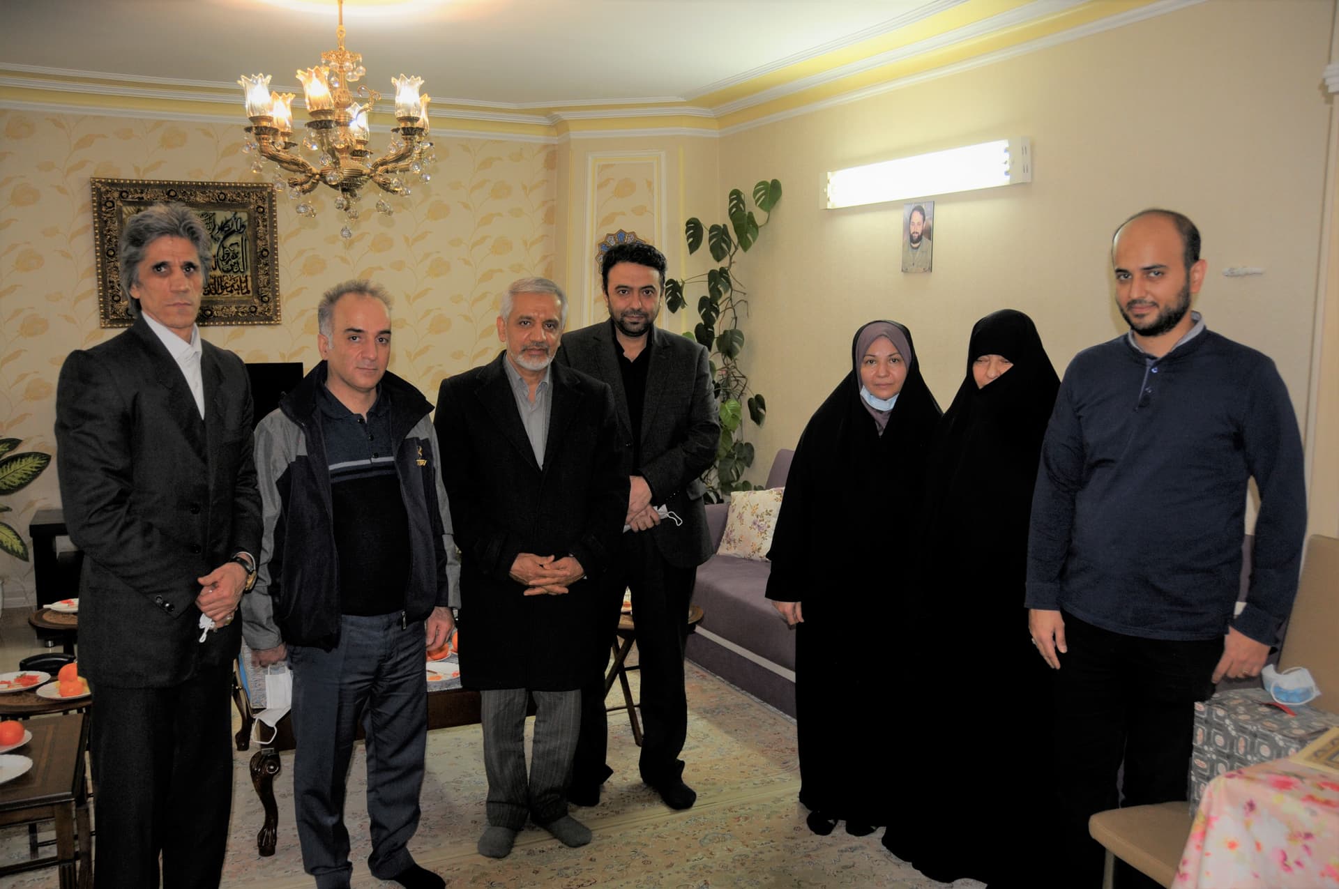 تقدیر از خانواده شهید نصرالهی