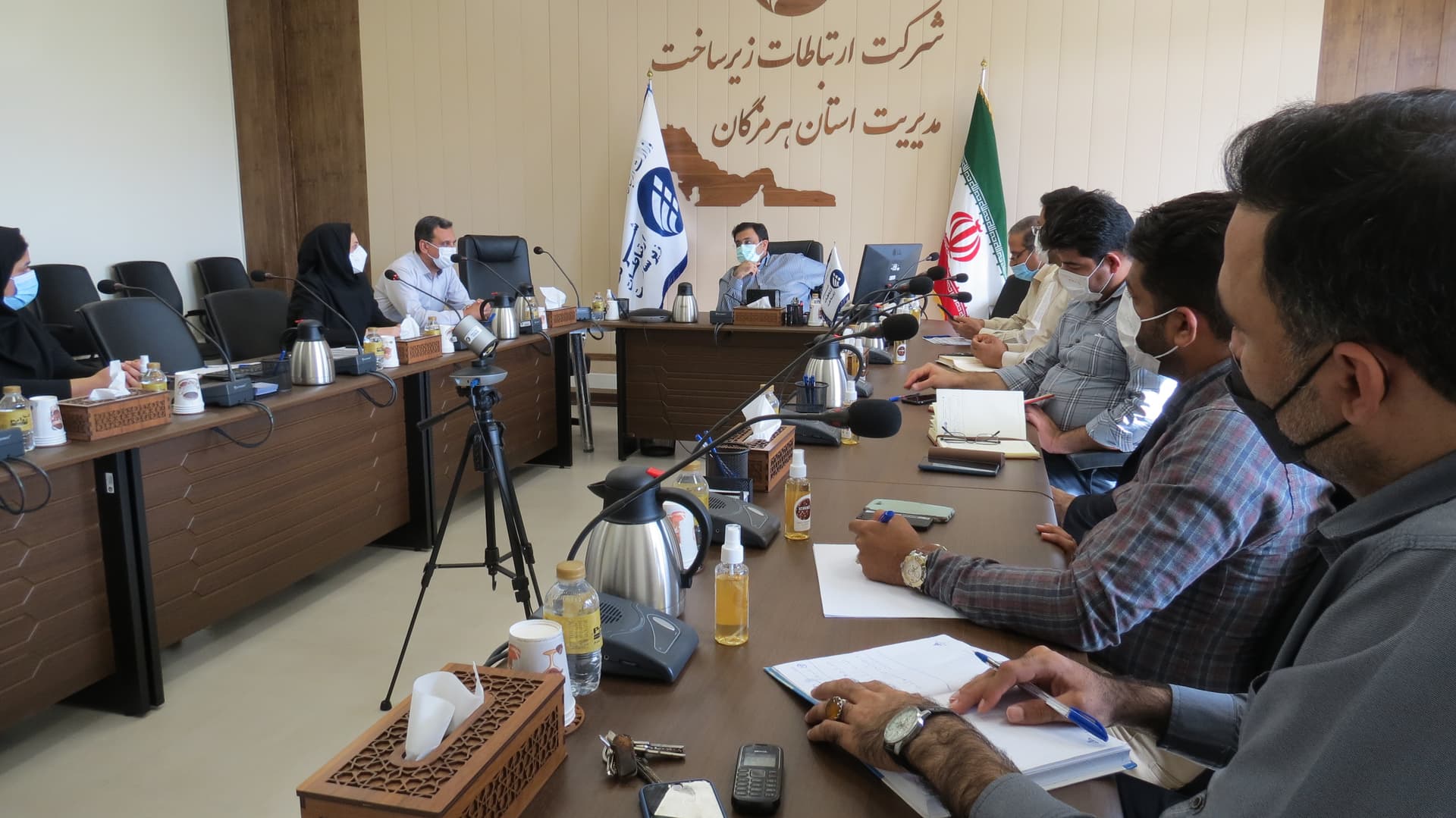 برگزاری چهارمین جلسه مدیریت بحران در زیرساخت استان هرمزگان