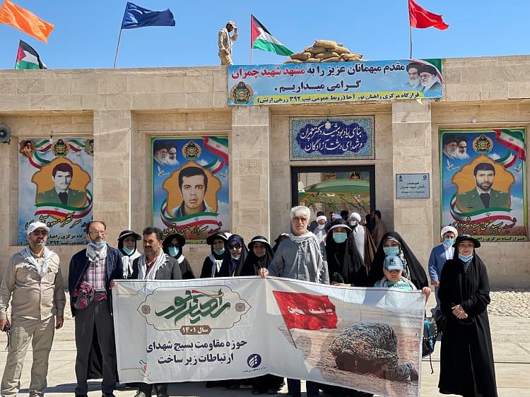 کاروان زیارتی راهیان نور شرکت ارتباطات زیرساخت از مناطق عملیاتی جنوب بازدید کردند کاروان زیارتی راهیان نور شرکت ارتباطات زیرساخت از مناطق عملیاتی جنوب بازدید کردند