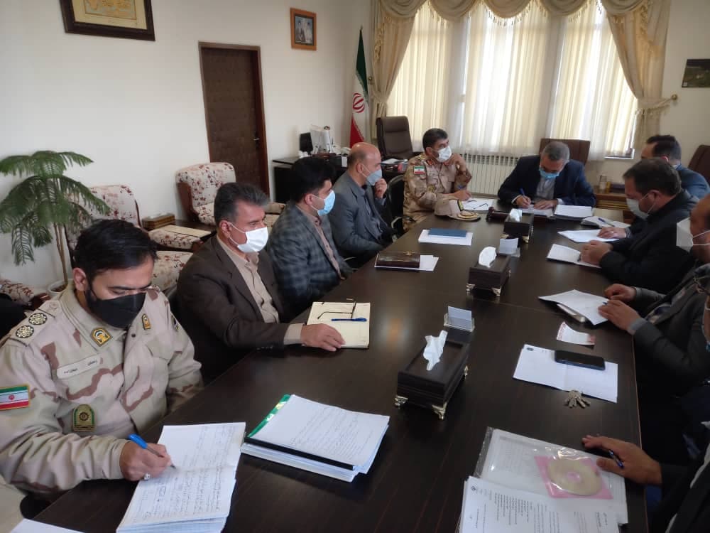 نشست هماهنگی احداث ساختمان هنگ مرزی شهرستان پارس آباد استان اردبیل برگزارشد