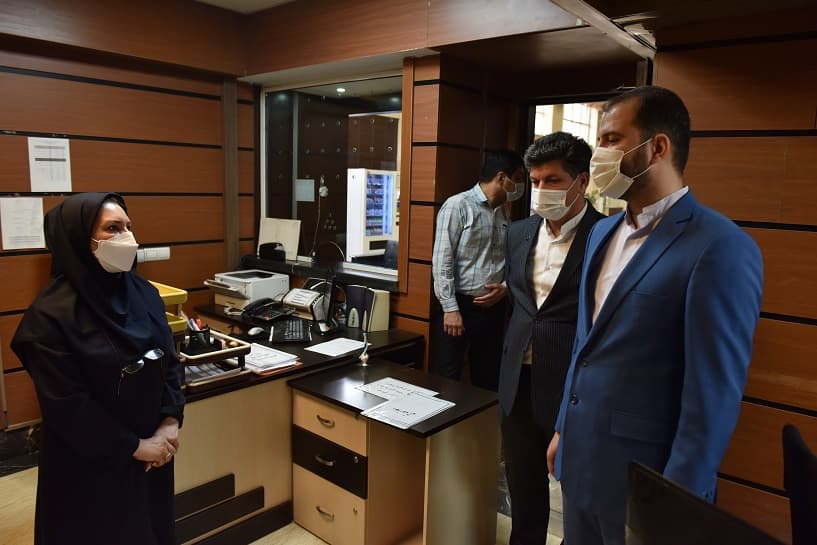 دیدار صمیمی دکتر لاجوردی با کارکنان شرکت ارتباطات زیر ساخت
