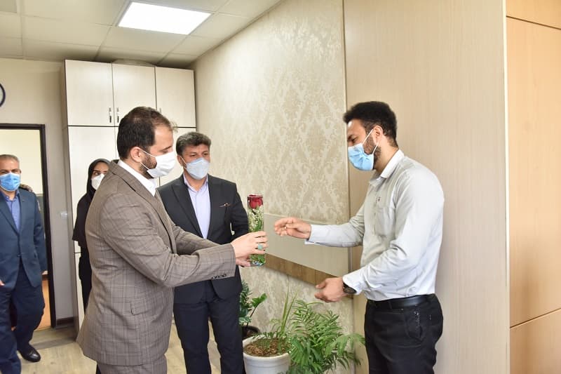 دیدار مدیرعامل شرکت ارتباطات زیر ساخت با همکاران روابط عمومی و امور بین الملل