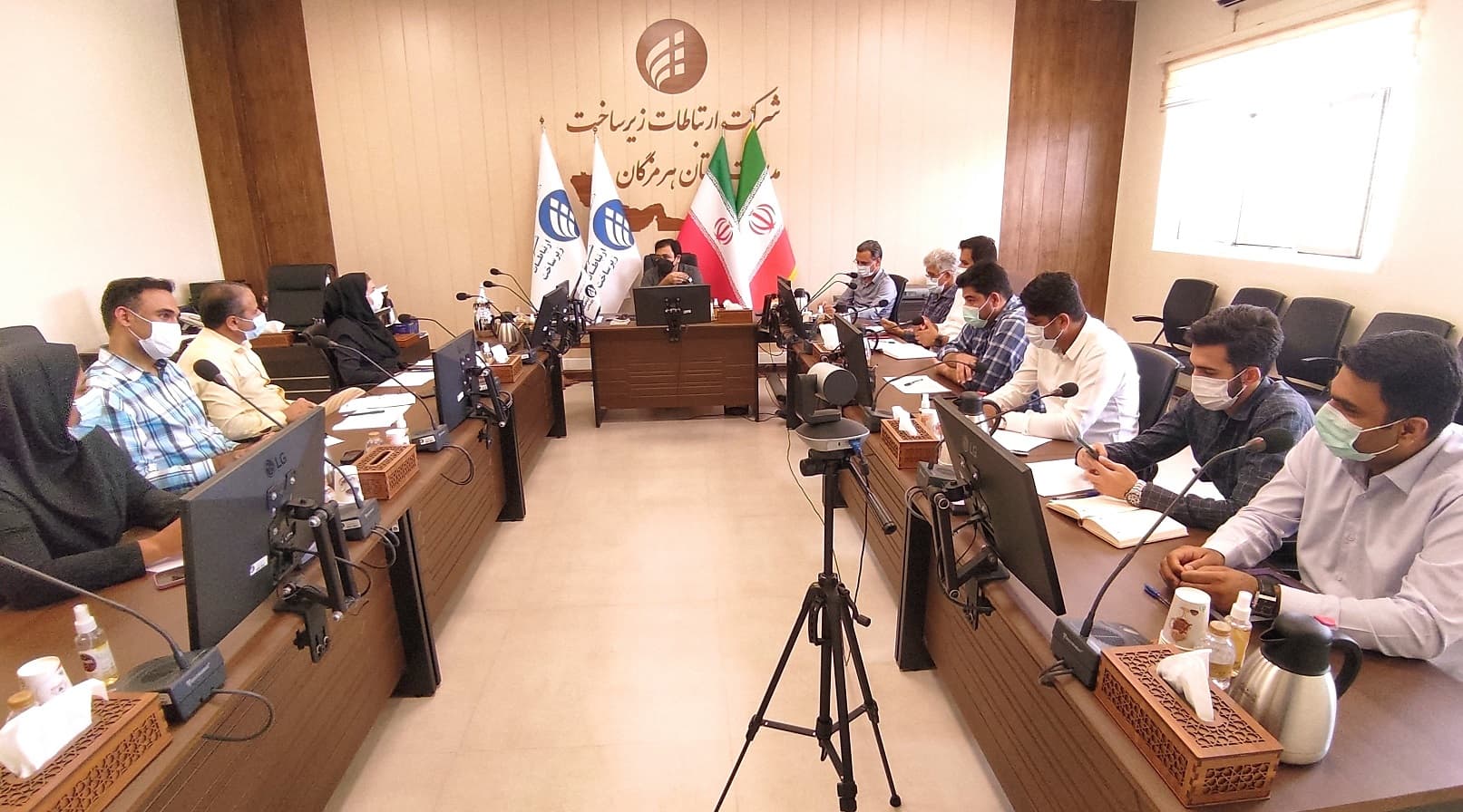 برگزاری جلسه اضطراری ستاد بحران در مدیریت ارتباطات زیرساخت استان هرمزگان