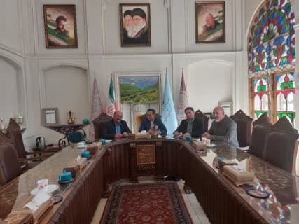 دیدار مدیر زیرساخت آذربایجان شرقی با مدیرکل میراث فرهنگی و گردشگری استان دیدار مدیر زیرساخت آذربایجان شرقی با مدیرکل میراث فرهنگی و گردشگری استان