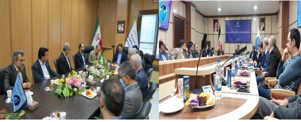 مراسم معارفه مدیران جدید ارتباطات زیر ساخت استان های البرز و زنجان برگزار شد