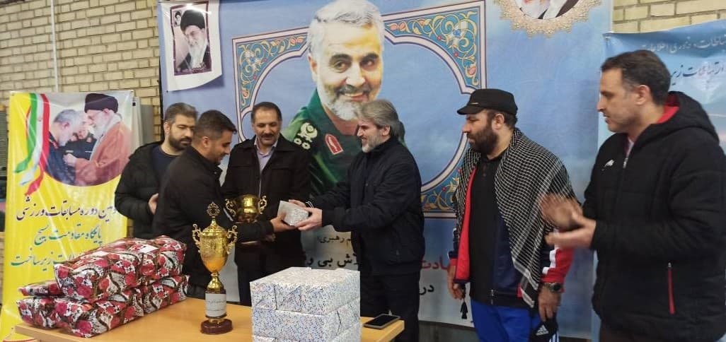 برگزاری اختتامیه مسابقات فوتسال جام شهید سردار سلیمانی در زیرساخت اصفهان برگزاری اختتامیه مسابقات فوتسال جام شهید سردار سلیمانی در زیرساخت اصفهان