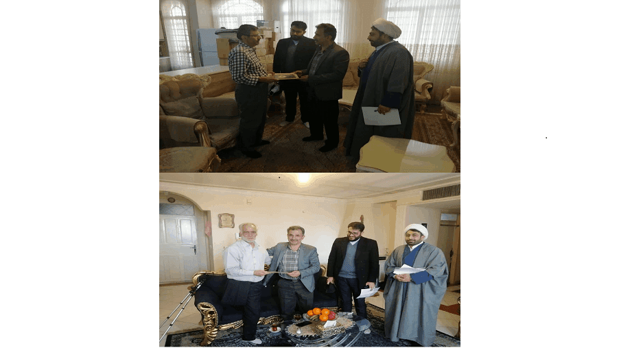 دیدار مدیر ارتباطات زیرساخت استان البرز با خانواده های جانبازان دیدار مدیر ارتباطات زیرساخت استان البرز با خانواده های جانبازان