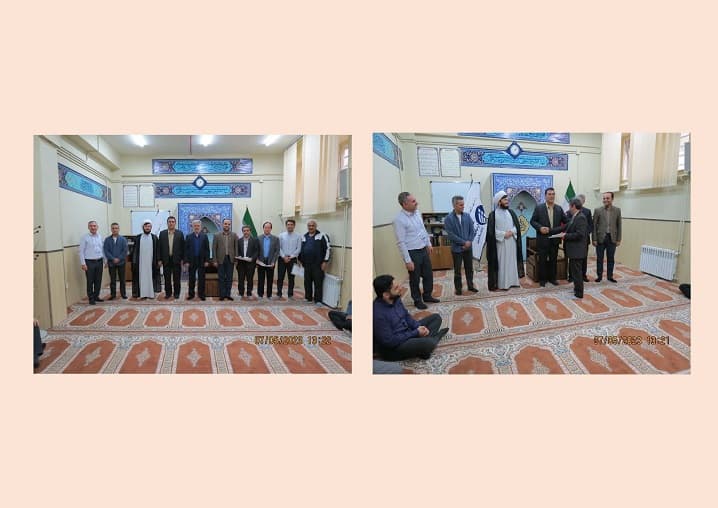 تجلیل از همکاران پر تلاش در زیر ساخت استان اردبیل