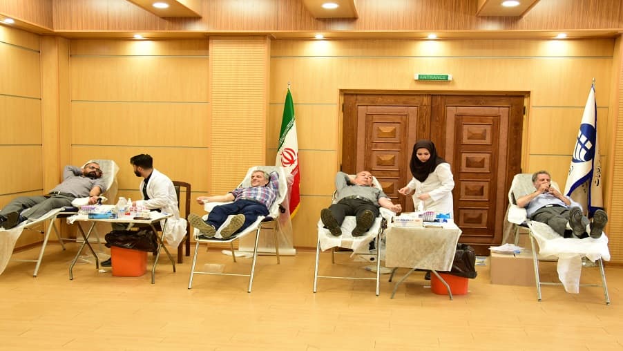 برگزاری پویش اهدای خون «حمایت ماندگار» در شرکت ارتباطات زیرساخت