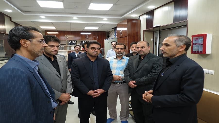 بازدید مدیرکل دفتر امور امنیتی و انتظامی از مراکز زیرساختی استان خراسان جنوبی