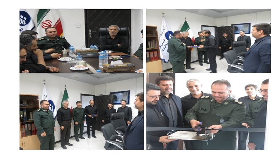 معارفه فرمانده پایگاه مقاومت بسیج زیرساخت استان قزوین