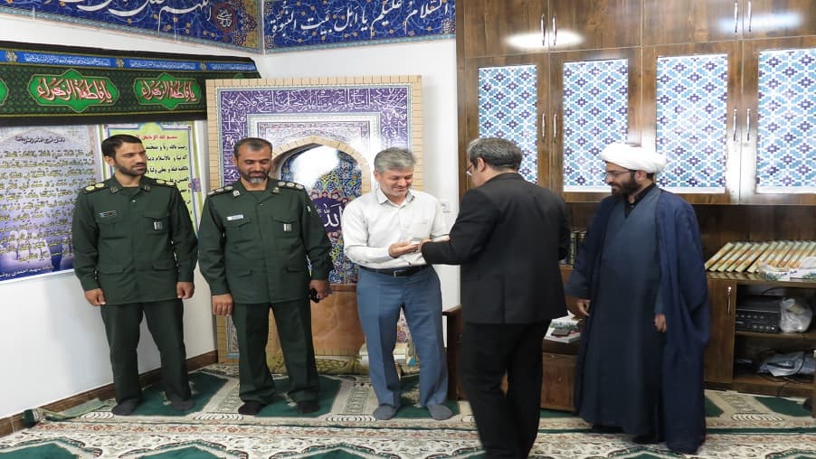 معارفه فرمانده پایگاه مقاومت بسیج  زیرساخت خراسان جنوبی