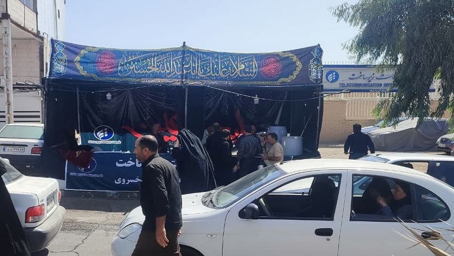 ارائه خدمات به یک هزار زائر و ۴۰۰ دستگاه خودرو در شهرستان قصرشیرین درایام اربعین