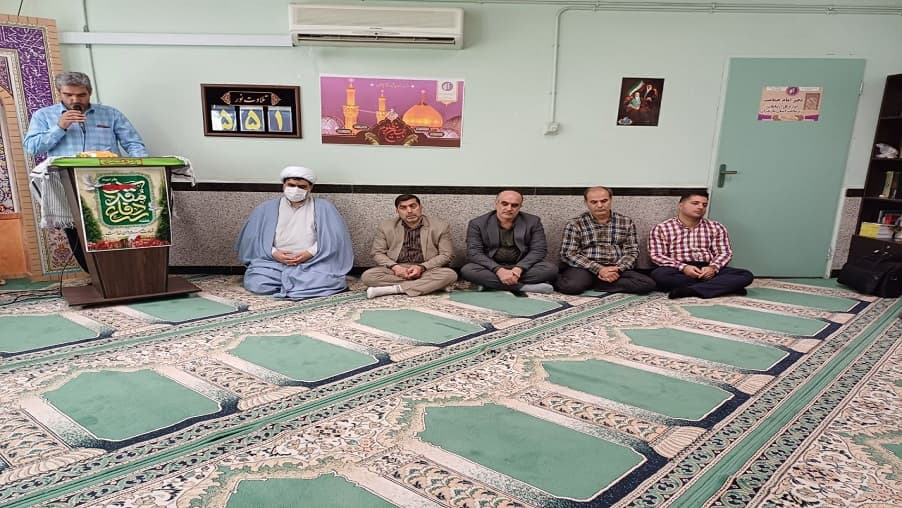 برگزاری مراسم گرامیداشت هفته دفاع مقدس در زیرساخت استان مازندران