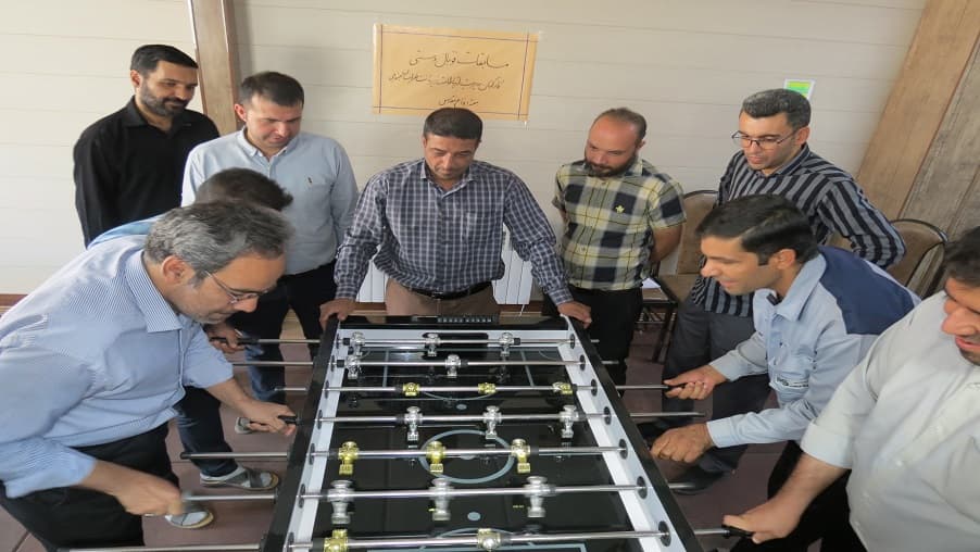 برگزاری مسابقات فوتبال دستی در زیرساخت استان خراسان جنوبی