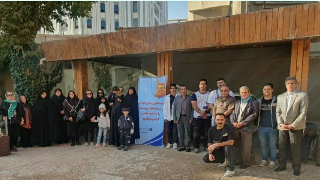 اعزام همکاران ایثارگر شرکت ارتباطات زیرساخت به مشهد مقدس