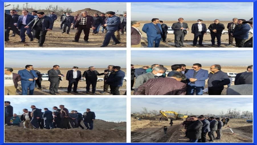بازدید سرپرست ارتباطات زیرساخت اردبیل از مسیر اجرایی خط جدید گاز استان