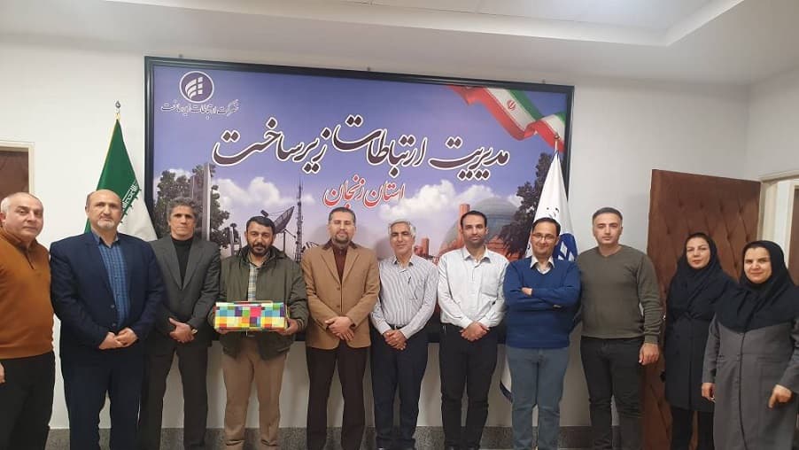 دیدار و تجلیل از فرزند شهید محمدی در استان زنجان