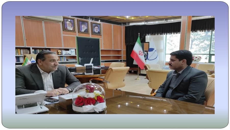 دیدار سرپرست ارتباطات زیرساخت استان با استاندار ایلام