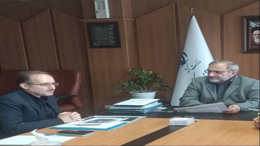 دیدار مدیر ارتباطات زیرساخت استان با استاندار استان مرکزی