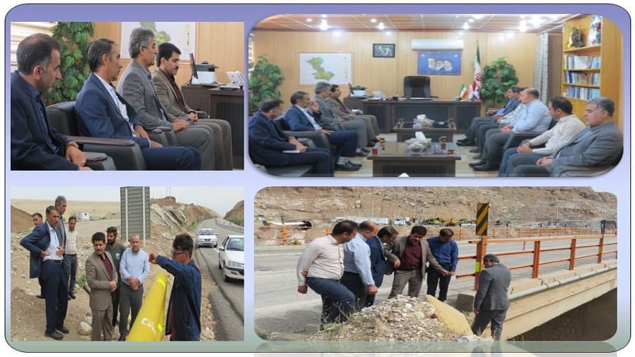 دیدار مدیریت ارتباطات زیرساخت استان ایلام با فرماندار شهرستان مهران