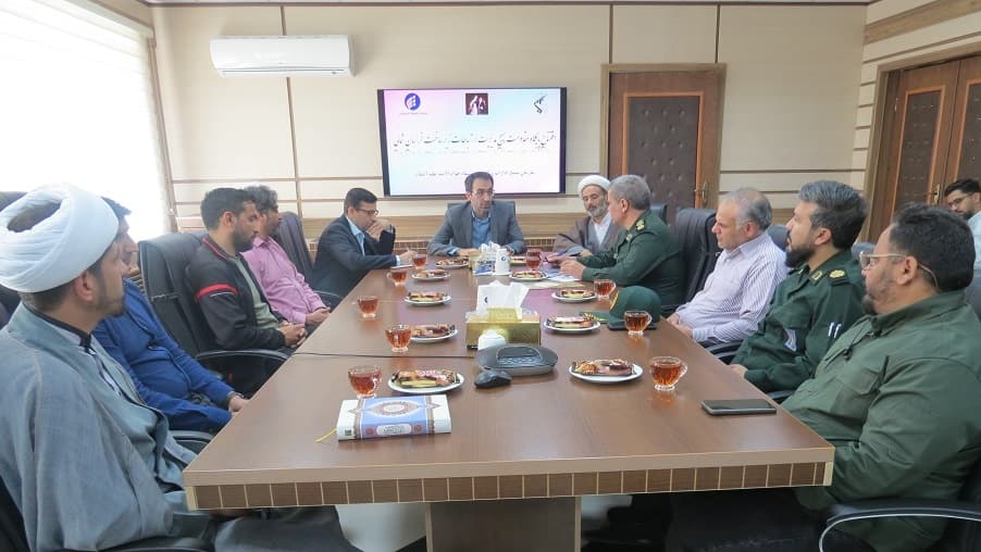 مراسم معارفه فرمانده پایگاه مقاومت بسیج مدیریت ارتباطات زیرساخت استان خراسان شمالی برگزار شد مراسم معارفه فرمانده پایگاه مقاومت بسیج مدیریت ارتباطات زیرساخت استان خراسان شمالی برگزار شد