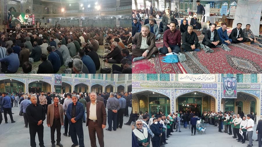 سرپرست مدیریت ارتباطات زیرساخت استان چهارمحال و بختیاری در مراسم گرامیداشت شهادت رئیس جمهور و همراهانش حضور یافت سرپرست مدیریت ارتباطات زیرساخت استان چهارمحال و بختیاری در مراسم گرامیداشت شهادت رئیس جمهور و همراهانش حضور یافت