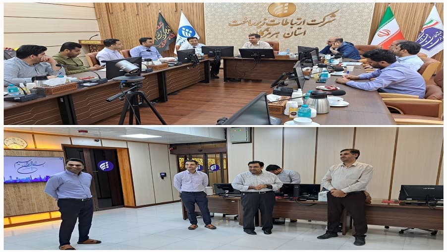 بازدید عضو هیات مدیره شرکت ارتباطات زیرساخت از مدیریت ارتباطات زیرساخت استان هرمزگان