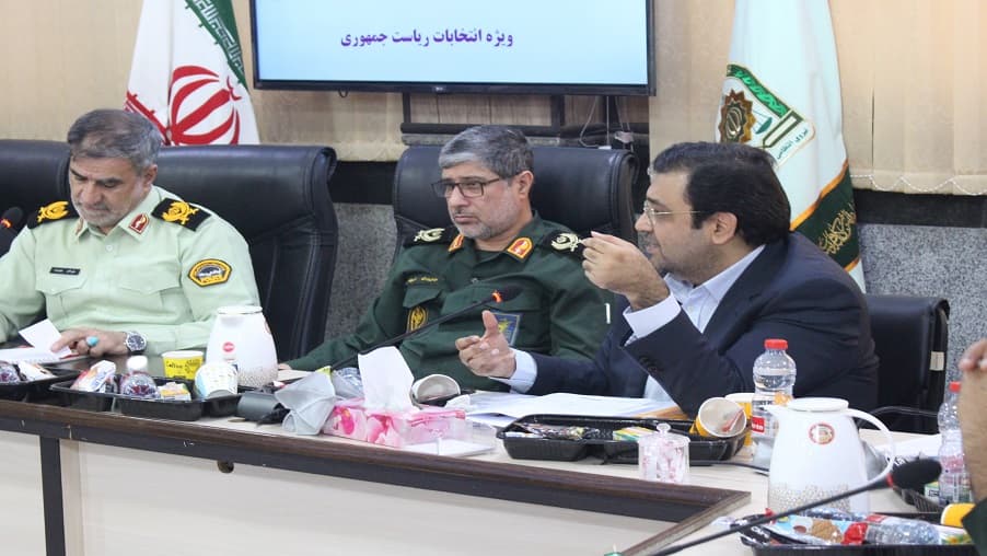 حضور مدیر کل ارتباطات زیرساخت استان هرمزگان در قرارگاه امام علی (ع) استان
