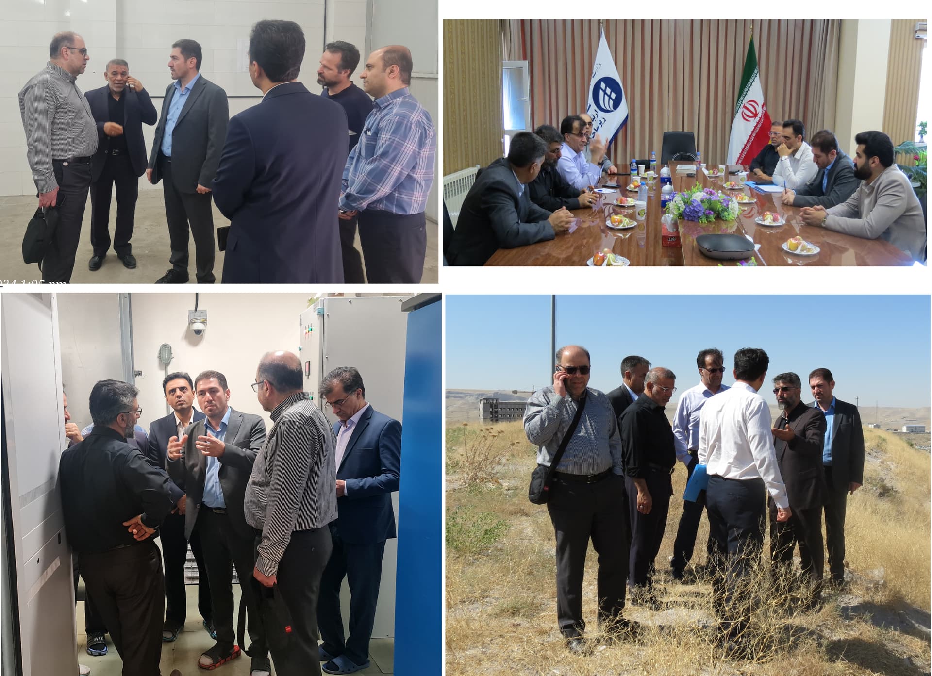 حضور معاونین مدیر عامل شرکت ارتباطات زیرساخت در مدیریت ارتباطات زیرساخت استان آذربایجان شرقی