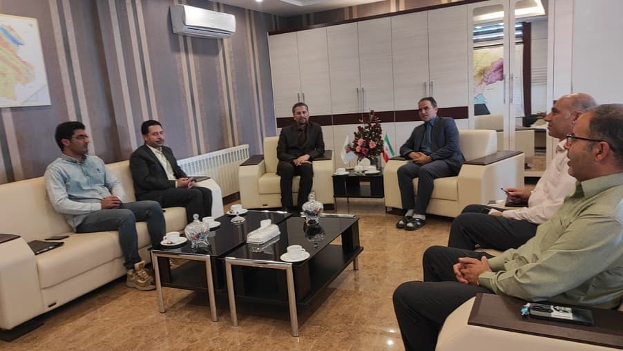 دیدار مدیریت ارتباطات زیرساخت با مدیرکل راهداری و حمل و نقل جاده ای استان زنجان