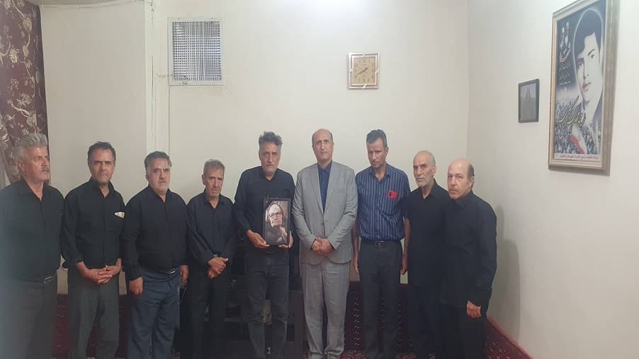 مادر شهید کریمی آسمانی شد