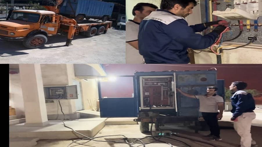 مانور ویژه آمادگی قطعی برق در مدیریت ارتباطات زیرساخت استان بوشهر برگزار شد