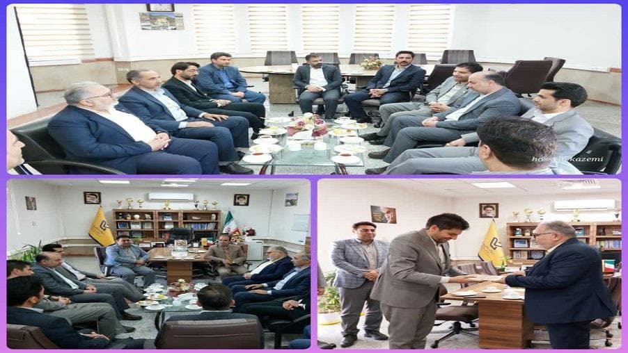 دیدار مدیریت شرکت ارتباطات زیرساخت خراسان جنوبی با مدیر کل اداره پست استان