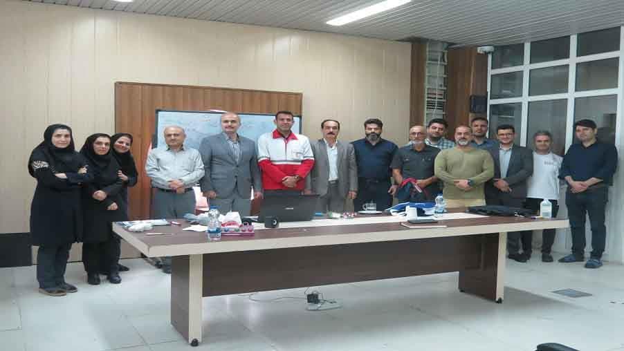 دوره امداد ونجات در مدیریت ارتباطات زیرساخت استان گیلان برگزار شد