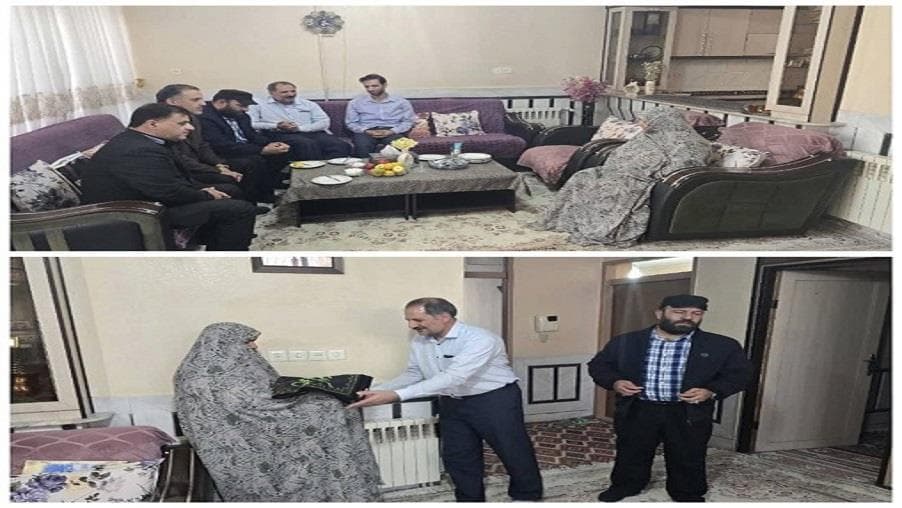 دیدار با خانواده شهید جعفریان در مدیریت ارتباطات زیرساخت استان اصفهان دیدار با خانواده شهید جعفریان در مدیریت ارتباطات زیرساخت استان اصفهان