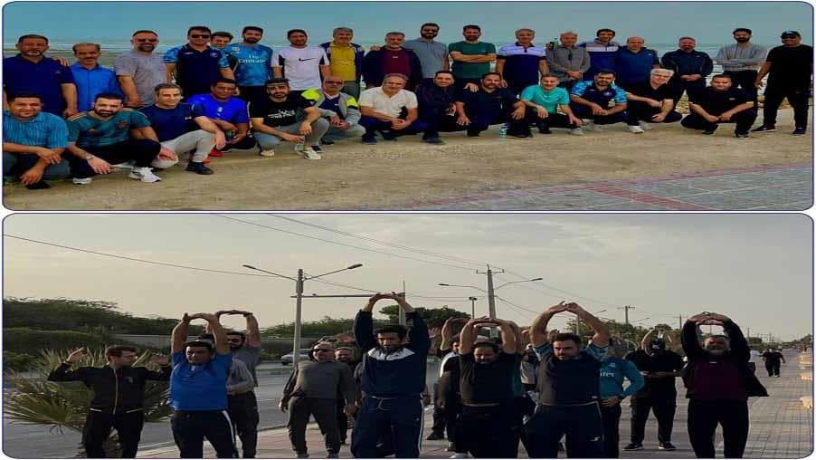 همایش پیاده روی کارکنان مدیریت ارتباطات زیرساخت استان بوشهر برگزار شد