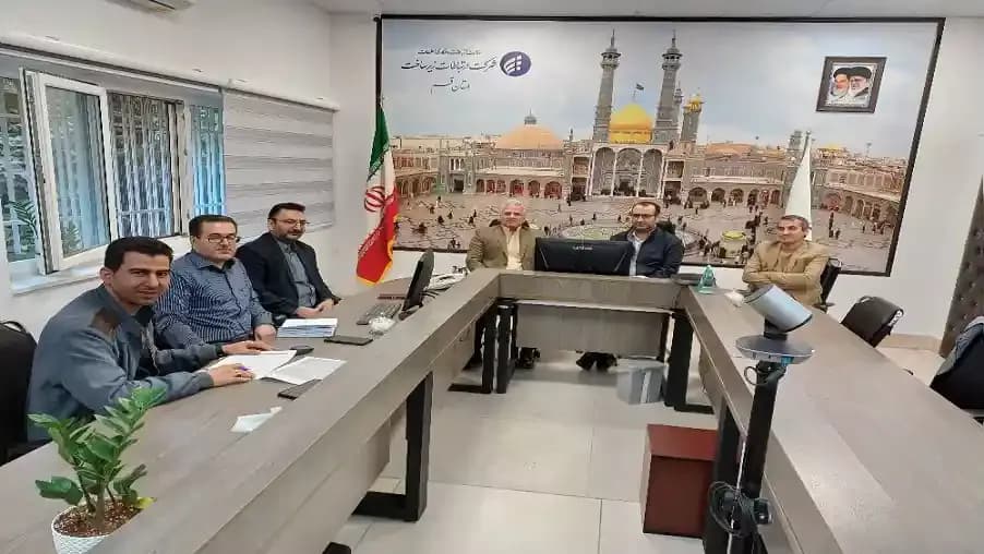 جلسه کارگروه ارتباطات و فناوری اطلاعات در خصوص ارتقاء پایداری ارتباطات و تداوم سرویس استان قم برگزار شد