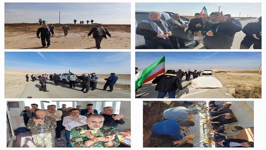 بسیجیان مدیریت ارتباطات زیرساخت استان قم کوه پیمایی کردند
